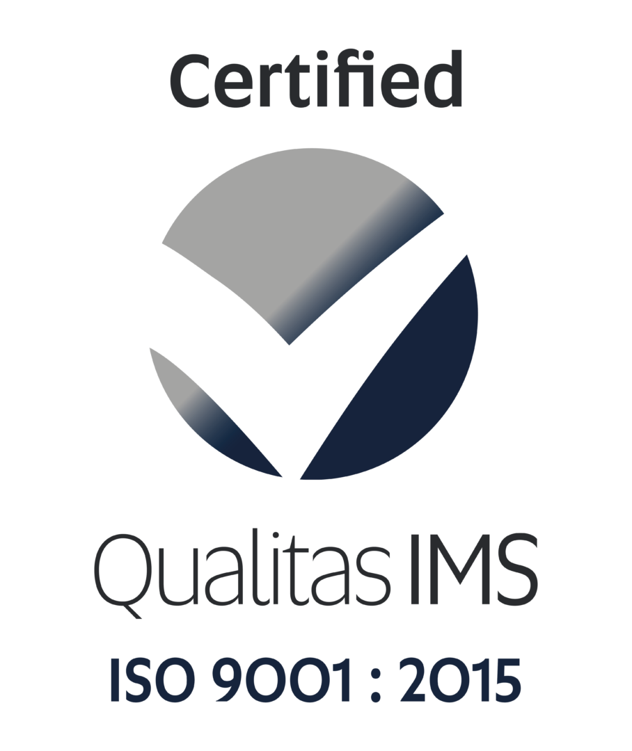 Qualitas IMS 9001 Certified full colour LOGO